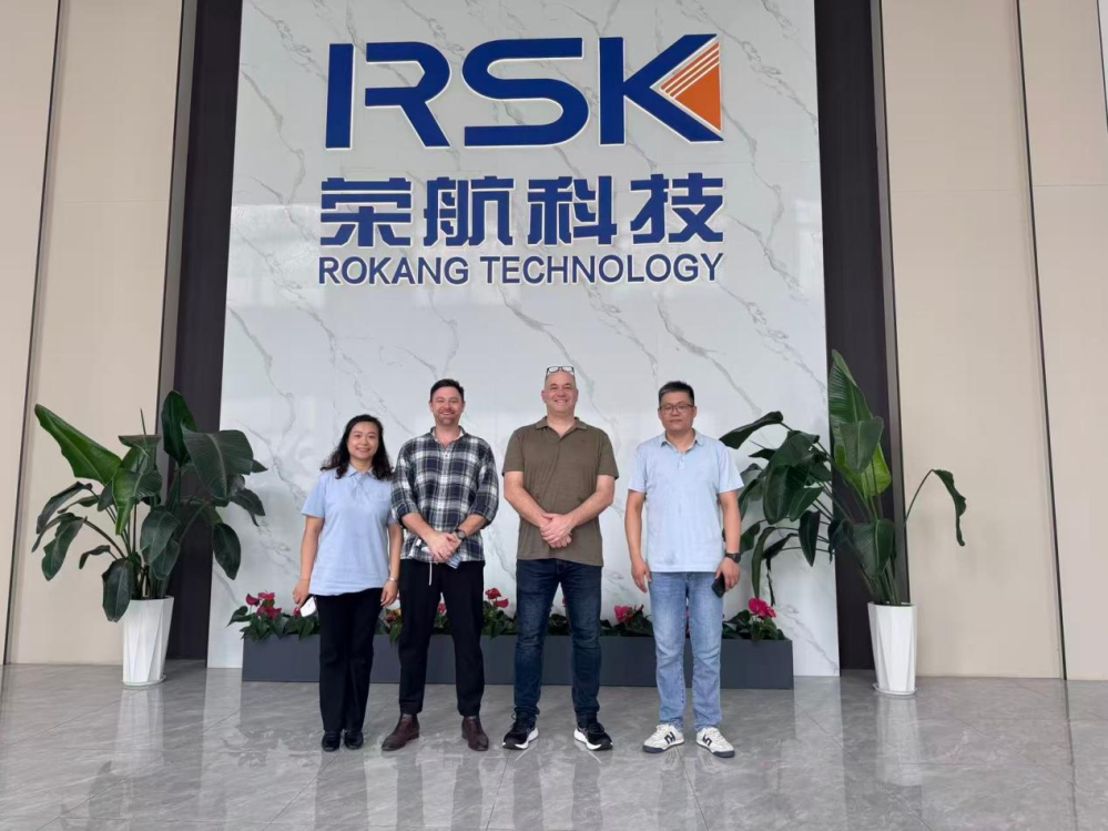 新西兰客户到访RSK 3米万向轴样品订单成功验收